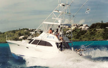 Charter Returning Home along South Shore